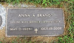 Anna “Ann” <I>Jurgens</I> Brandt 