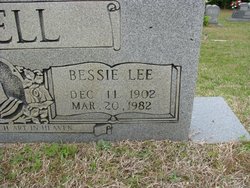Bessie Lee <I>Onsby</I> Howell 