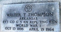 Pvt Walter T. Thompson 