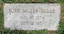 Mary Susie <I>Miller</I> Tiller 