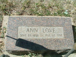 Ann <I>Limerick</I> Love 