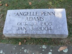 Angelle <I>Penn</I> Adams 