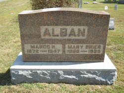 Mary <I>Brier</I> Alban 