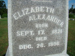 Elizabeth <I>Fore</I> Alexander 