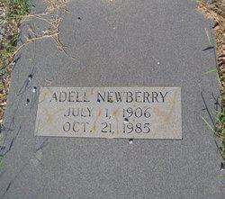 Minnie Adell <I>Cleveland</I> Newberry 