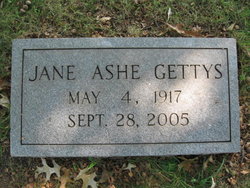 Jane Ashe Gettys 