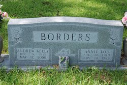 Annie Lou <I>Bice</I> Borders 