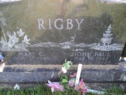 Mary C. <I>Oliphant</I> Rigby 