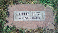 Tillie <I>Artz</I> Weisheimer 