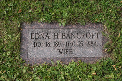 Edna Harriet <I>Gisin</I> Bancroft 