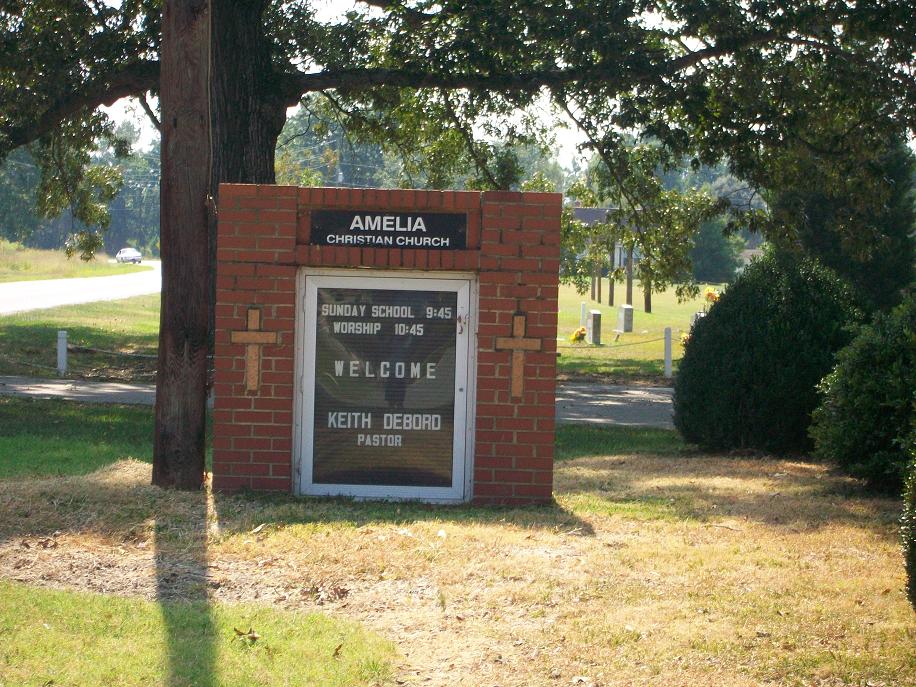 Amelia Christian Church Cemetery