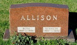 Ruth Amanda <I>Moore</I> Allison 