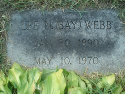 Lee Nathaniel “Bay” Webb 