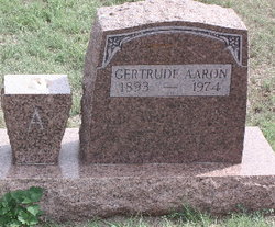 Gertrude <I>Fetter</I> Aaron 