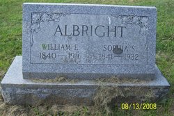 William E Albright 