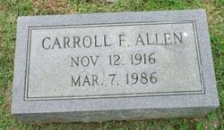 Carroll F. Allen 