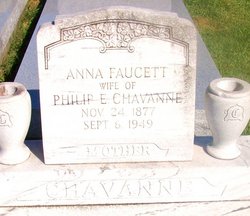 Anna <I>Faucett</I> Chavanne 