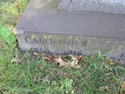 Caroline K “Carrie” <I>Schiwenck</I> Buick 