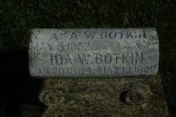 Ida W <I>Wright</I> Botkin 
