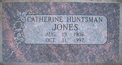 Catherine <I>Huntsman</I> Jones 
