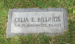 Celia Ethel <I>Raymond</I> Billings 
