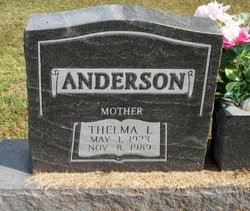 Thelma Lucille <I>Grubb</I> Anderson 