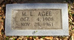 Moses Lee “M. L.” Agee 