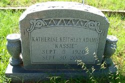 Katherine “Kassie” <I>Keithley</I> Adami 