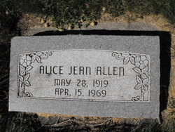 Alice Jean Allen 