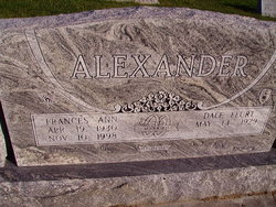 Frances Ann <I>Richards</I> Alexander 