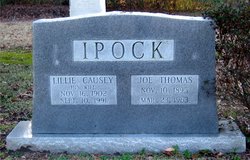 Lillie <I>Causey</I> Ipock 