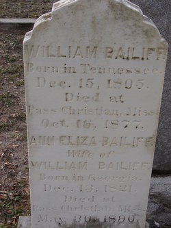 Ann Eliza Bailiff 