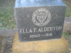 Ella F. <I>Hargrave</I> Alderton 