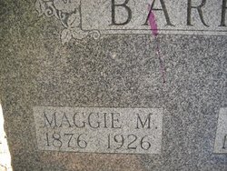 Maggie Myrtle <I>Phillips</I> Barry 