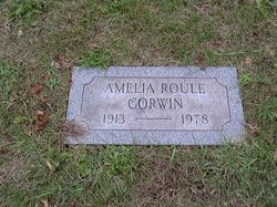 Amelia <I>Roule</I> Corwin 