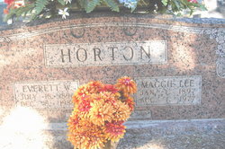Maggie Lee <I>Horn</I> Horton 