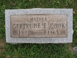 Gertrude Elizabeth <I>Thomas</I> Cook 