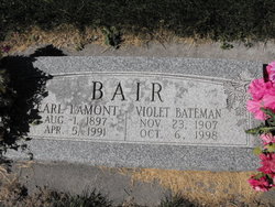 Violet <I>Bateman</I> Bair 