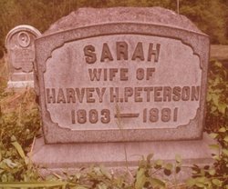 Sarah <I>Carroll</I> Peterson 