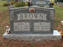 Alice Irene <I>Morgan</I> Brown 