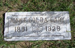 Minnie Golda <I>Hall</I> Cary 