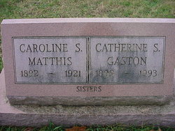Catherine “Kate” <I>Stammler</I> Gaston 