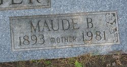 Maude B. <I>Calloway</I> Millinger 