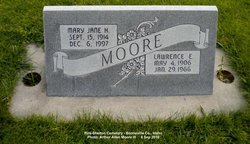 Mary Jane <I>Clark</I> Moore 