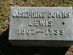 Josephine <I>Downs</I> Lewis 