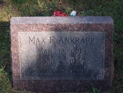 Max F. Ankrapp 