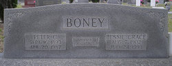Bessie Grace <I>Miller</I> Boney 