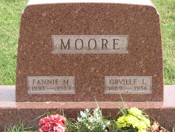 Fannie M. <I>Robbins</I> Moore 
