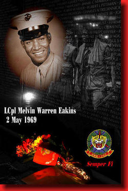 LCpl Melvin Warren Eakins 