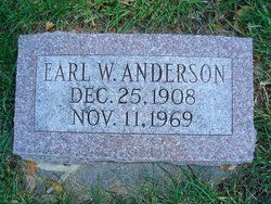 Earl W Anderson 